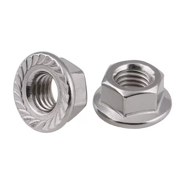 Flange Nut, 1/4